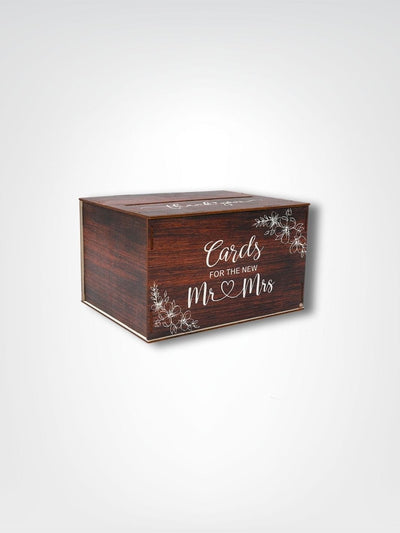 Boite tirelire pour mariage Mr & Mrs
